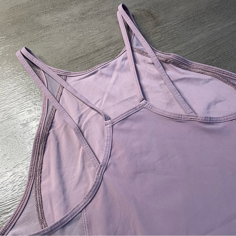 Lululemon Purple Tank Top Run Off Route Frosted Mulberry 4 - Picture 6 of 10
